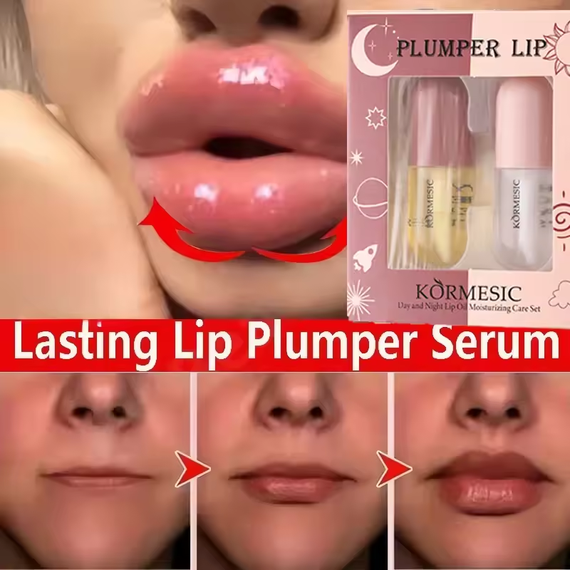 Lip Tint Korean - Instant Lip Plumping Essential Oil Nourishing