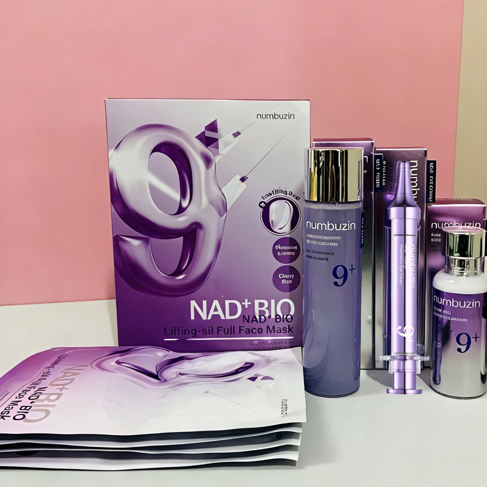 Korean Skincare Routine - Korea Numbuzin NO.9 NAD+ BIO Skincare