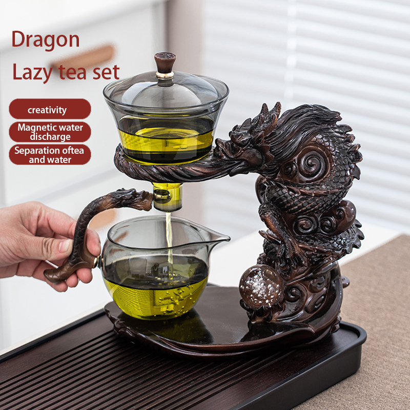 Korean Tea Set - 1 set of lazy tea set