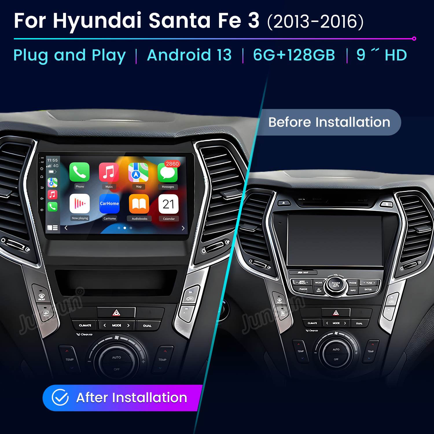 Junsun AI Voice Car Stereo Rad - Korean Lifestyle Products recensie en prijs
