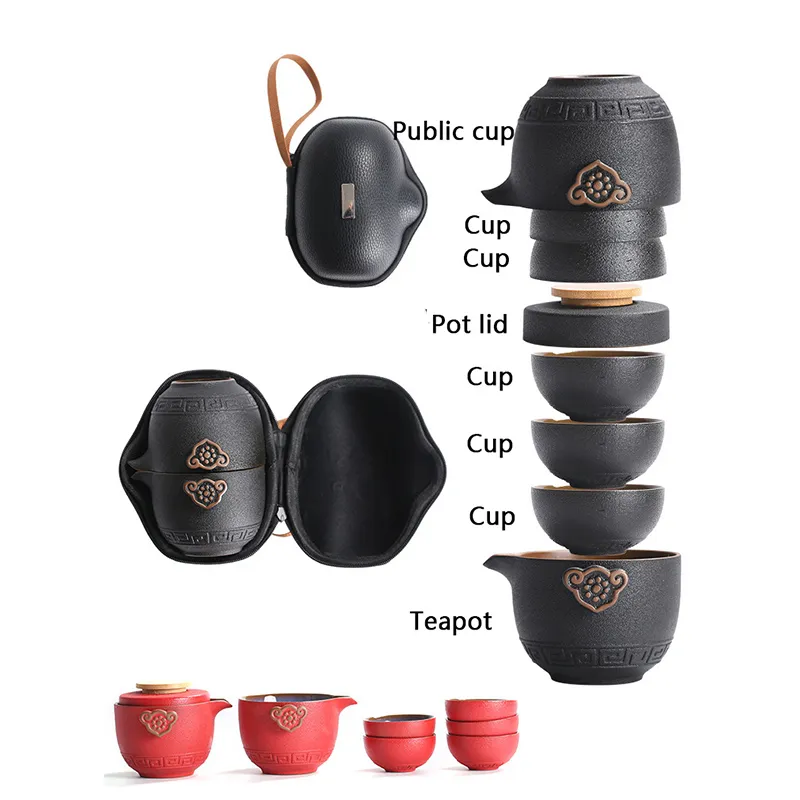 Portable High Grade Chinese Te - Korean Tea Set recensie en prijs