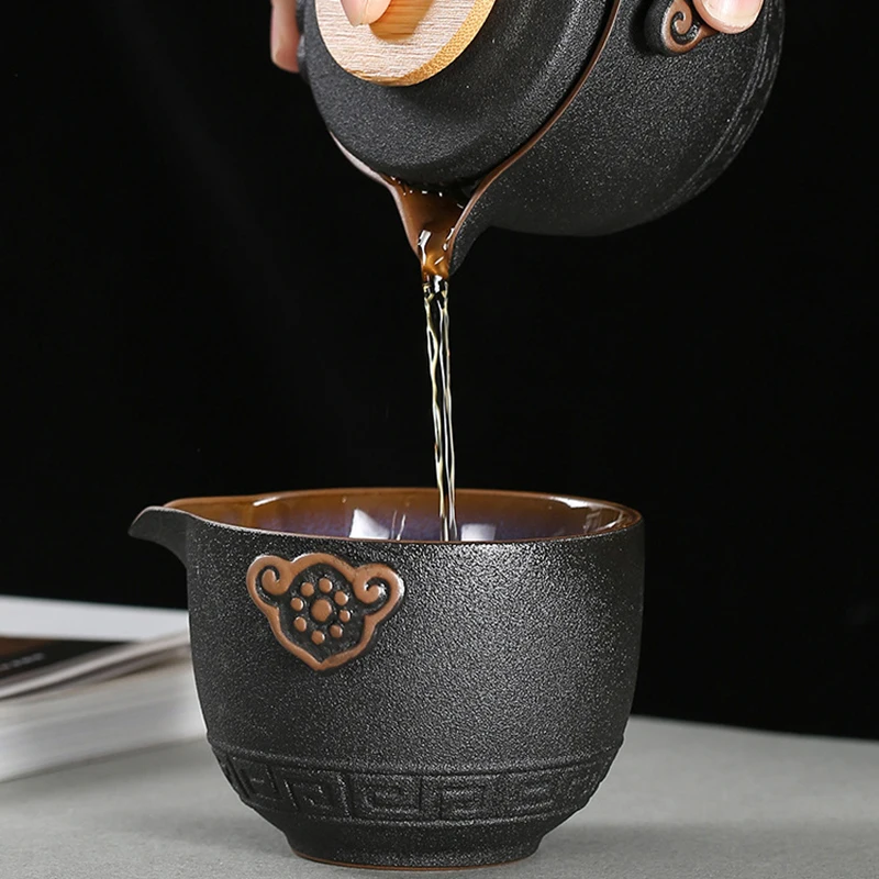 Portable High Grade Chinese Te - Korean Tea Set recensie en prijs