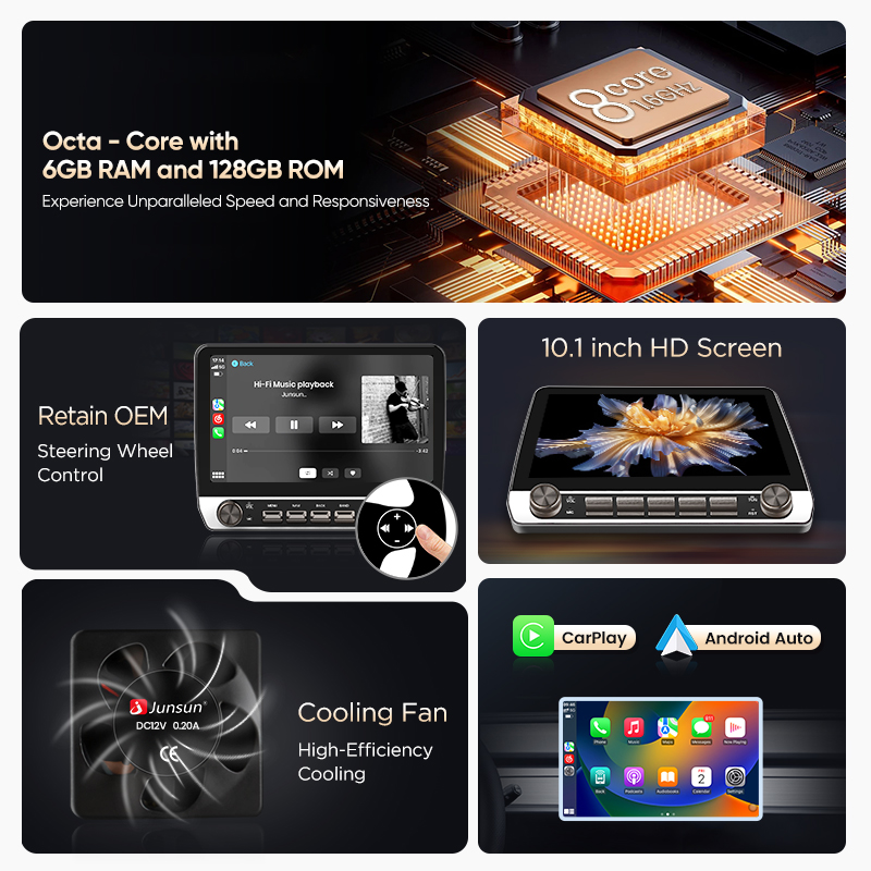 Junsun AI Voice Car Stereo Rad - Korean Lifestyle Products recensie en prijs