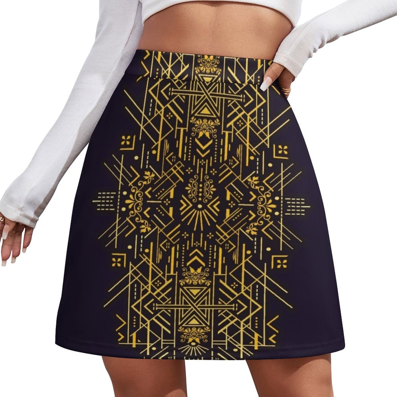 Life is Golden Mini Skirt wome - Korean Luxury Lifestyle recensie en prijs