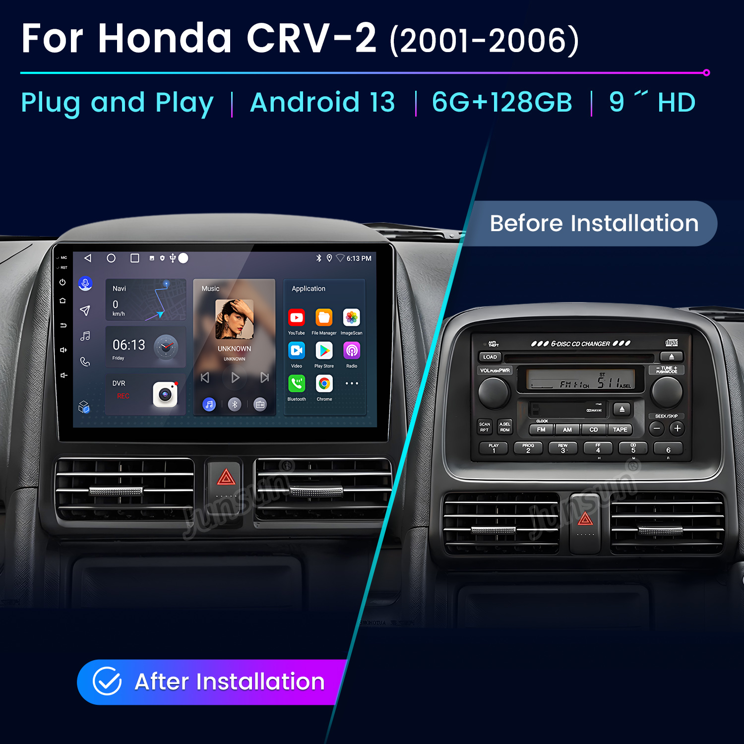 Junsun AI Voice Car Stereo Rad - Korean Lifestyle Products recensie en prijs