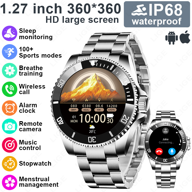 LIGE New Style Luxury Smart Wa - Korean Luxury Lifestyle recensie en prijs