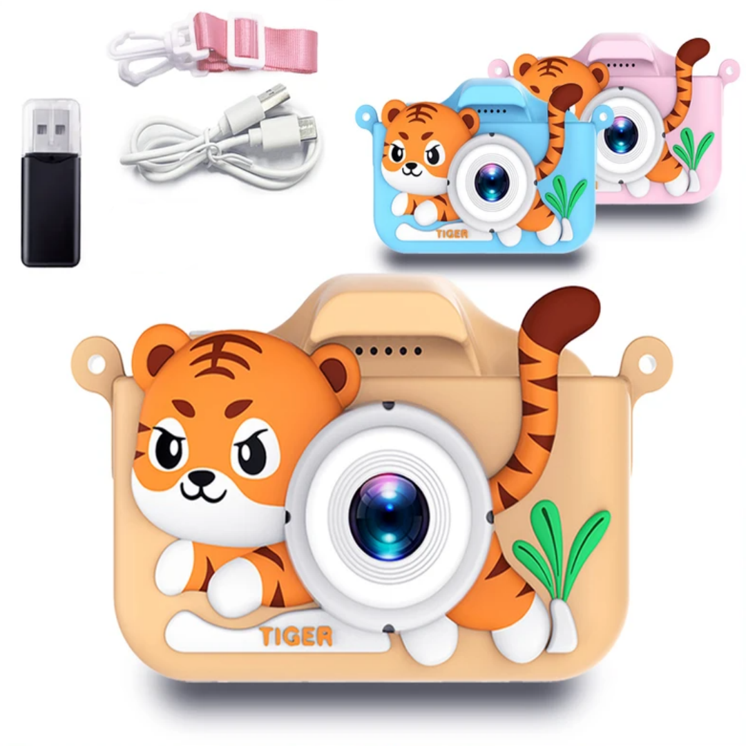 Kids Mini Camera Cartoon Tiger - Traditional Korean Lifestyle recensie en prijs