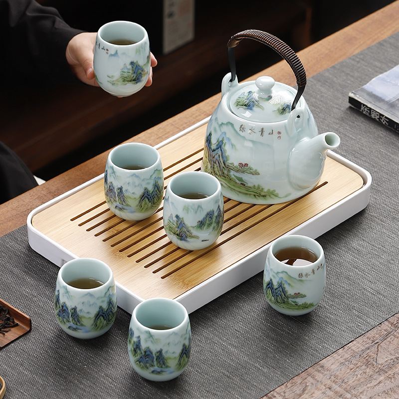 Ceramic tea cup, Japanese styl - Korean Tea Set recensie en prijs