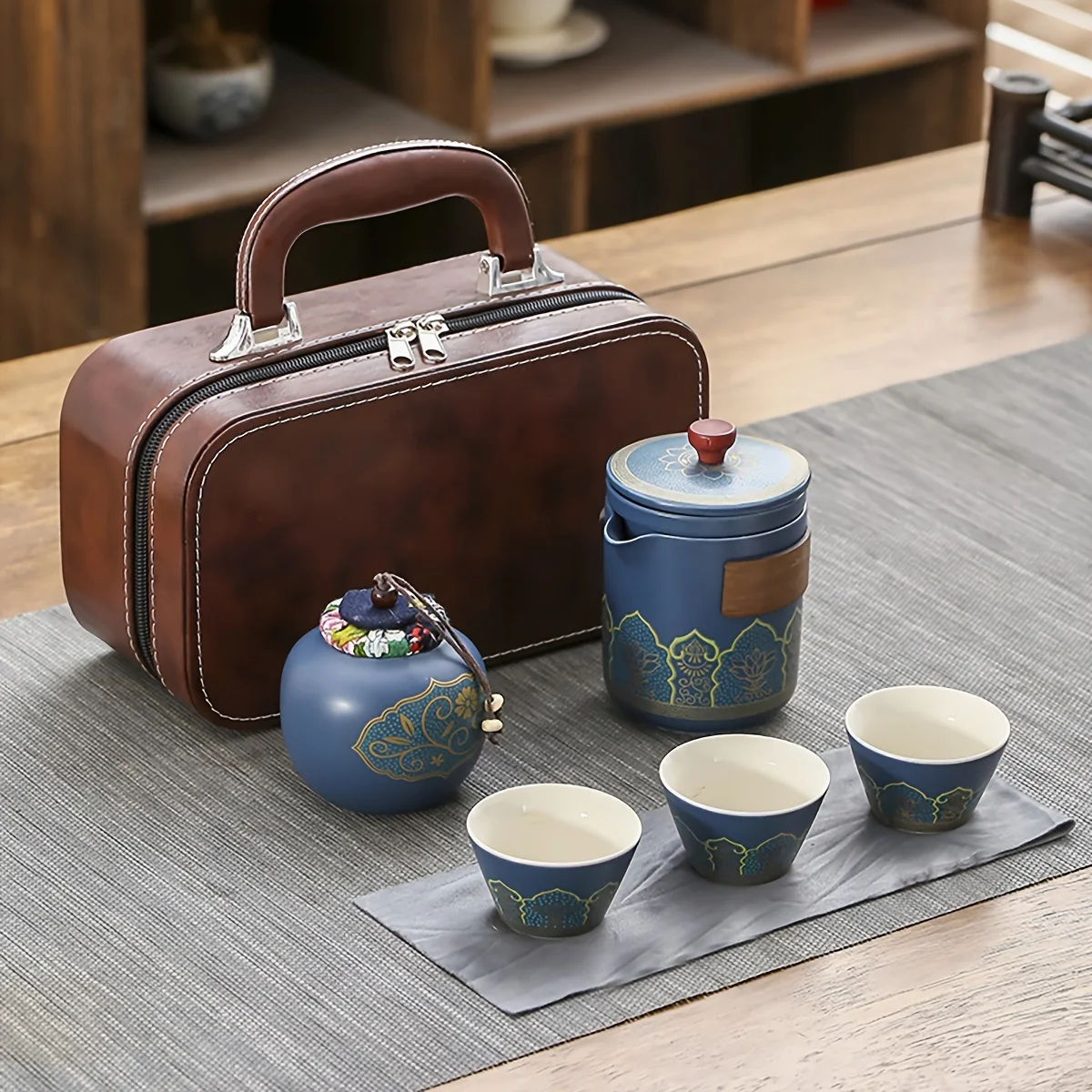 1 Set Travel Tea Set Portable  - Korean Tea Set recensie en prijs