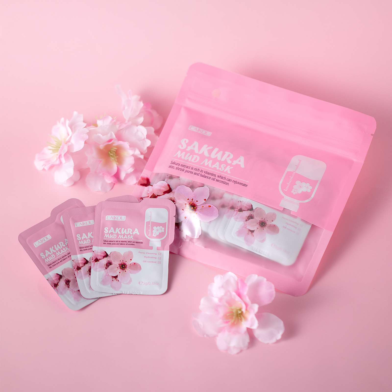 LAIKOU Japan Sakura Skincare S - Korean Skincare Routine recensie en prijs