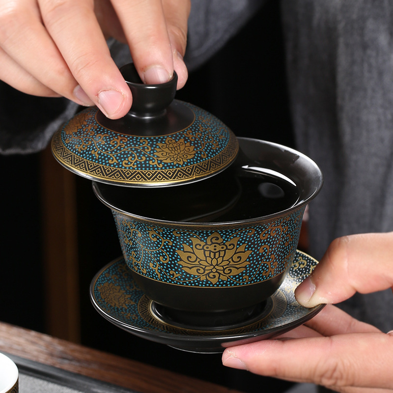 Chinese Teaset Classical Gaiwa - Korean Tea Set recensie en prijs