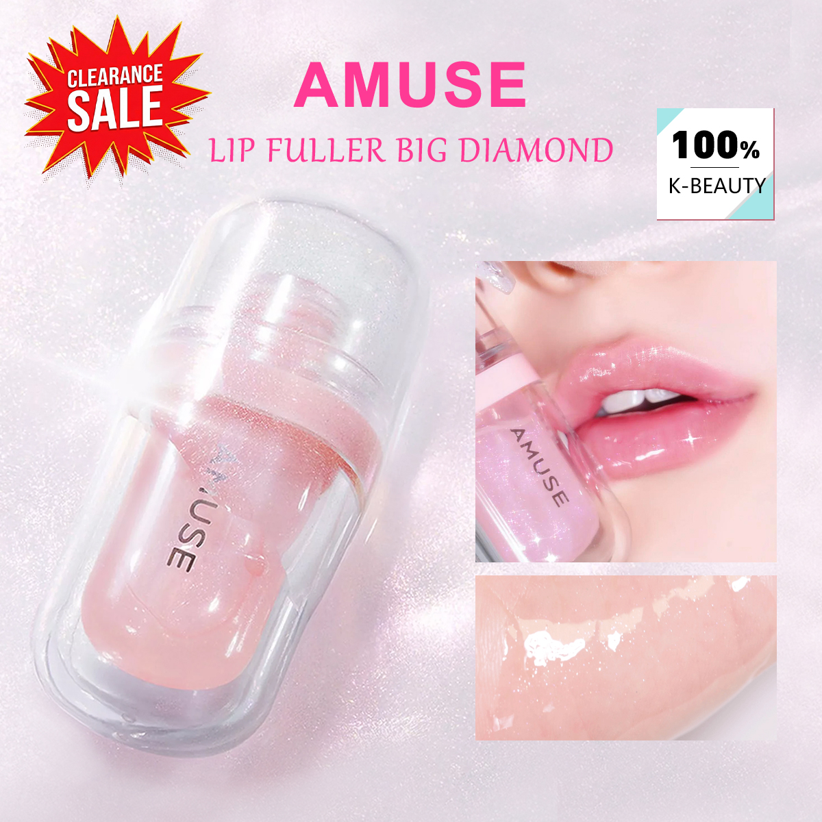[ClearanceSale] AMUSE LIP FULL - Lip Tint Korean recensie en prijs
