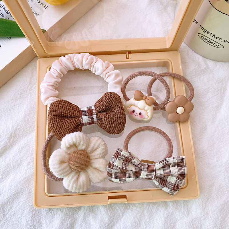 5Pcs Hair Accessory Set Milk T - Korean Tea Set recensie en prijs