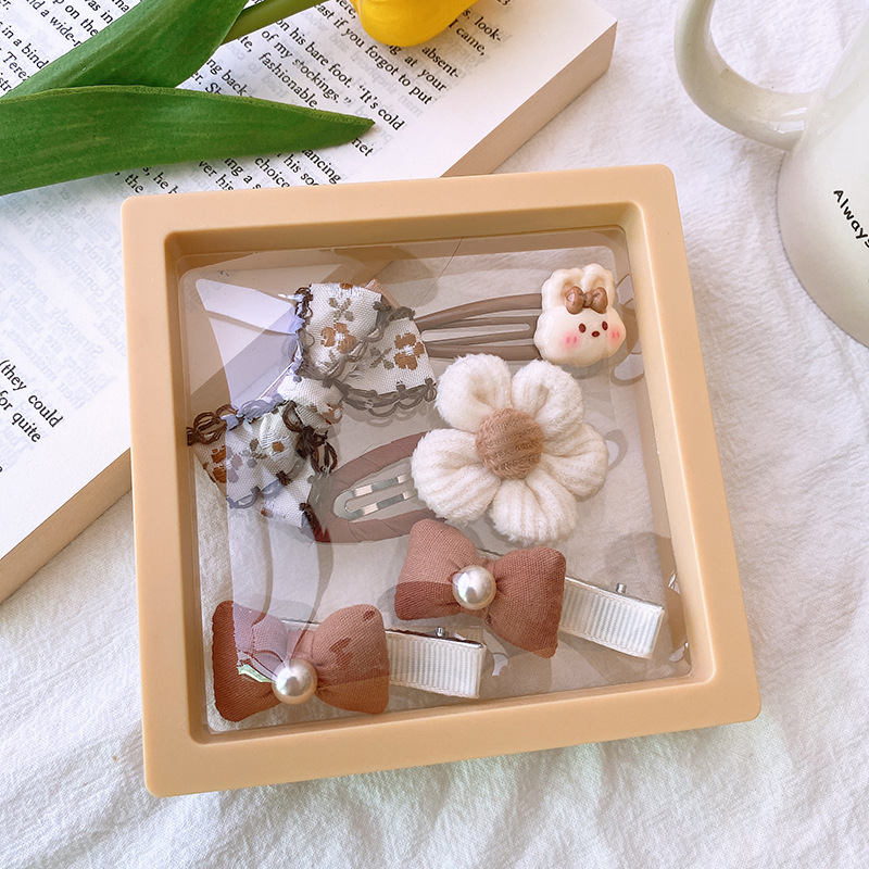 5Pcs Hair Accessory Set Milk T - Korean Tea Set recensie en prijs