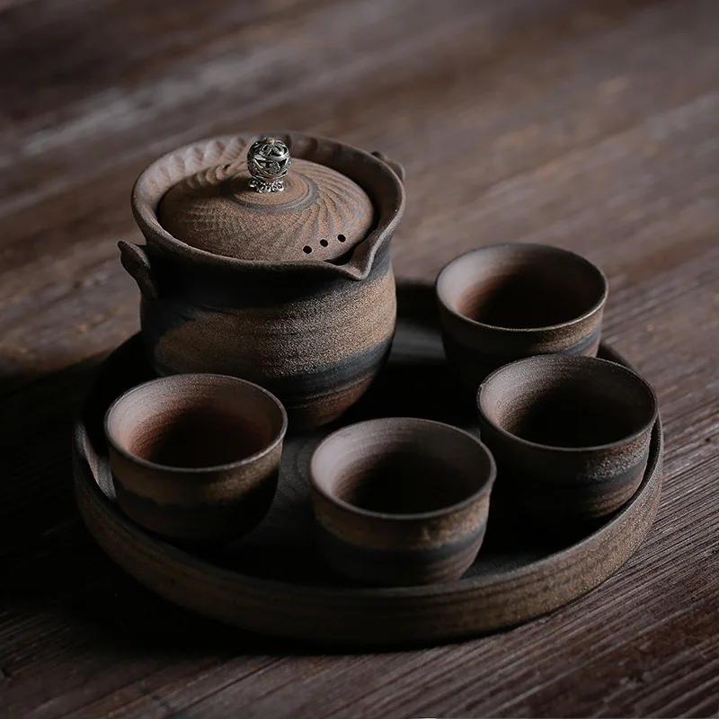 Japanese Crude Tao Yi Pot Four - Korean Tea Set recensie en prijs