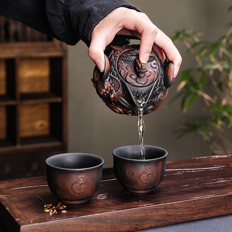 Chinese purple pottery handmad - Korean Tea Set recensie en prijs