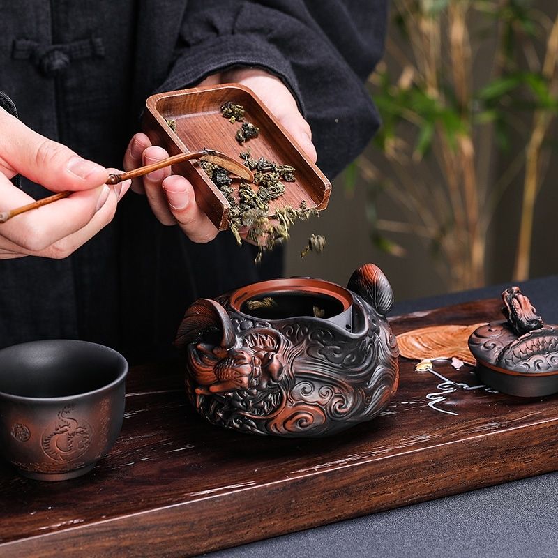 Chinese purple pottery handmad - Korean Tea Set recensie en prijs