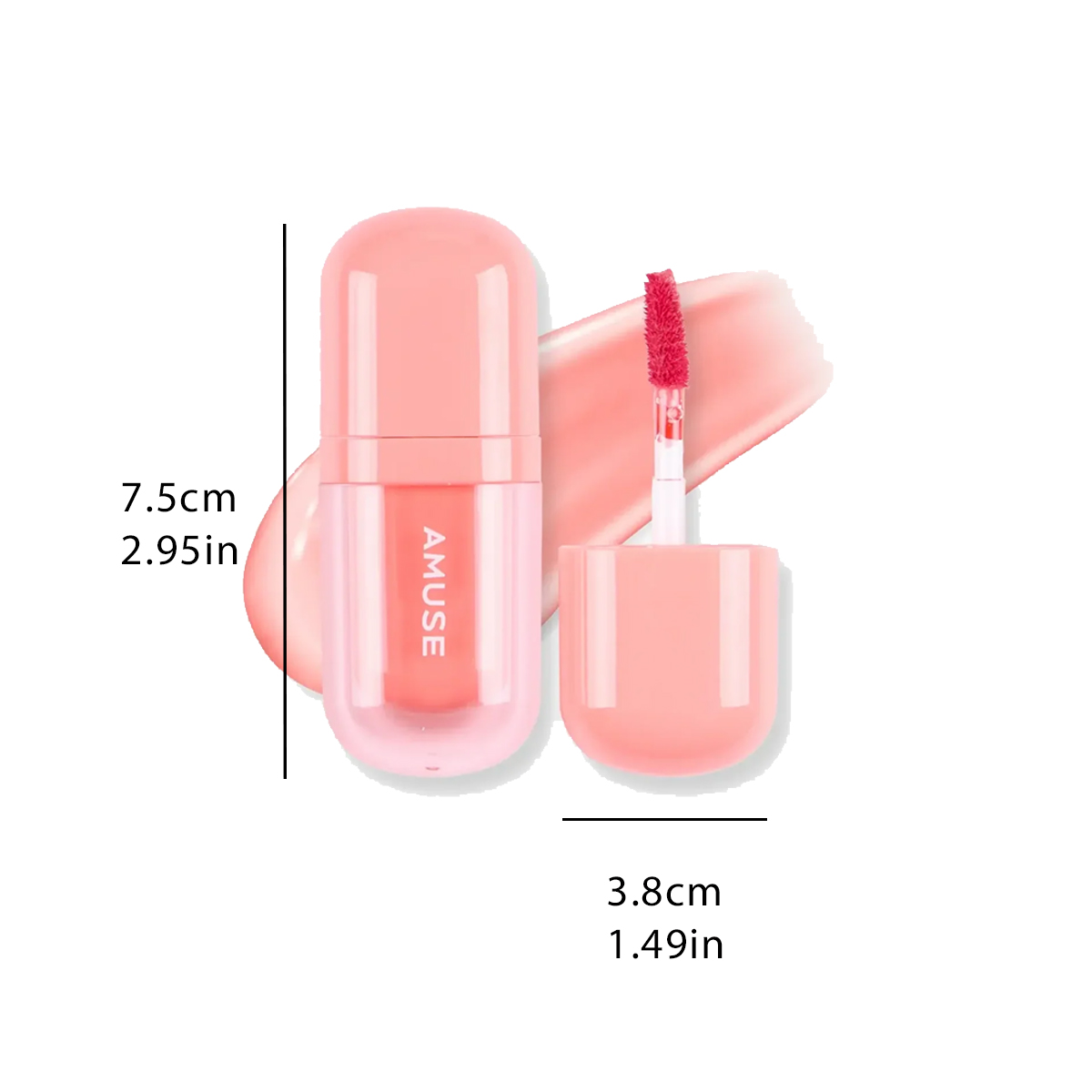 [ClearanceSale] AMUSE BEBE TIN - Lip Tint Korean recensie en prijs