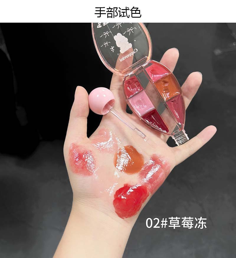 Korean Fashion Six-color Mirro - Lip Tint Korean recensie en prijs