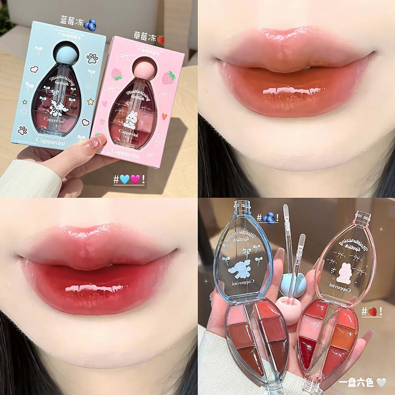 Korean Fashion Six-color Mirro - Lip Tint Korean recensie en prijs