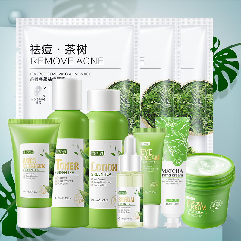 Facial Products Kit Sakura / G - Korean Tea Set recensie en prijs
