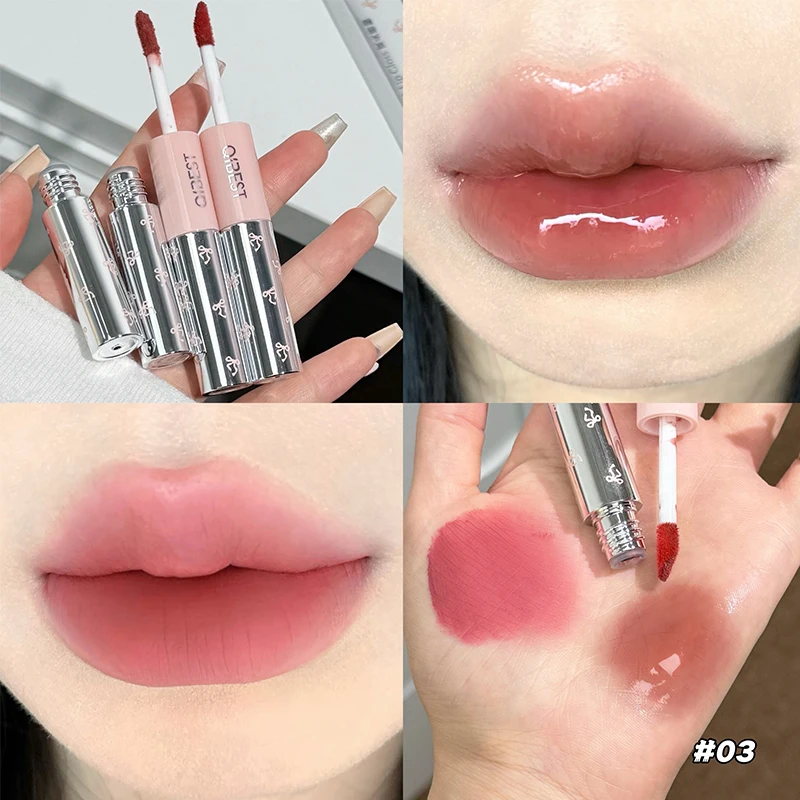 QIBEST Double Head Matte Velve - Lip Tint Korean recensie en prijs