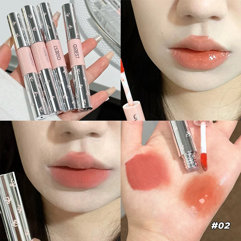 QIBEST Double Head Matte Velve - Lip Tint Korean recensie en prijs