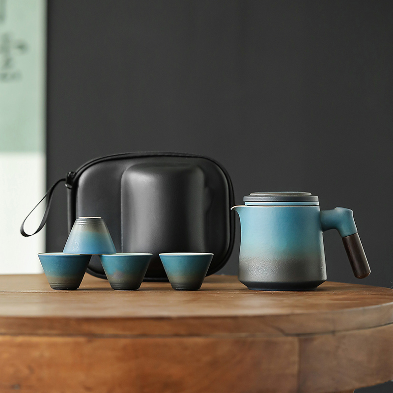 Simple 1 Pot 4 Cups Travel Tea - Korean Tea Set recensie en prijs