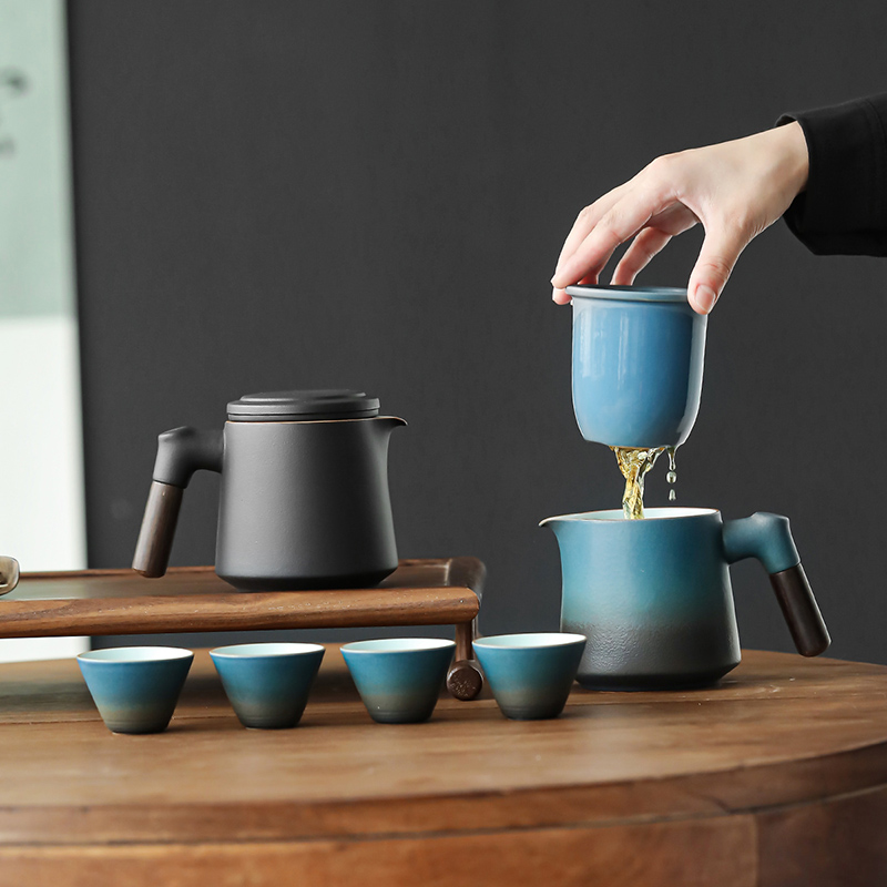 Simple 1 Pot 4 Cups Travel Tea - Korean Tea Set recensie en prijs