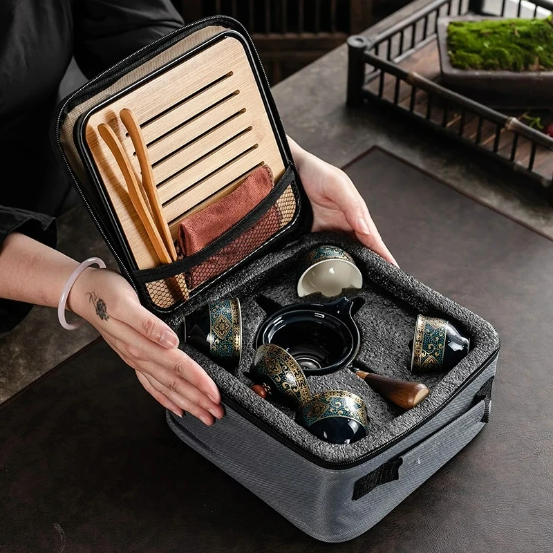Chinese Kung Fu Tea Set Sand C - Korean Tea Set recensie en prijs