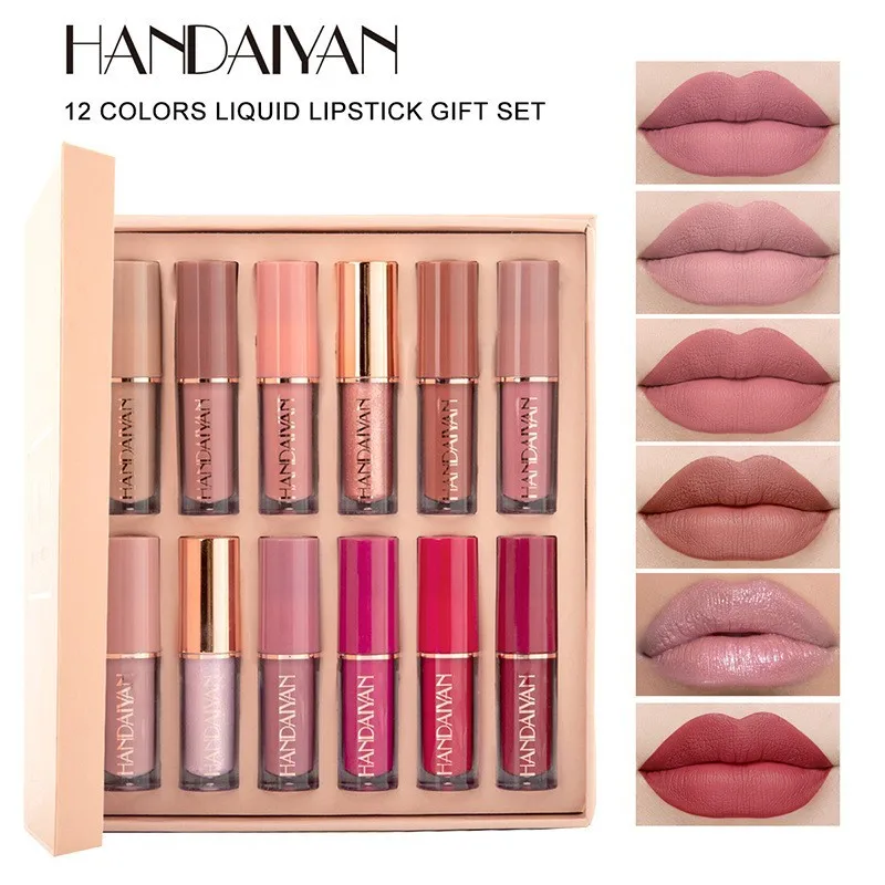 12pcs Moisturizing Liquid Lips - Lip Tint Korean recensie en prijs