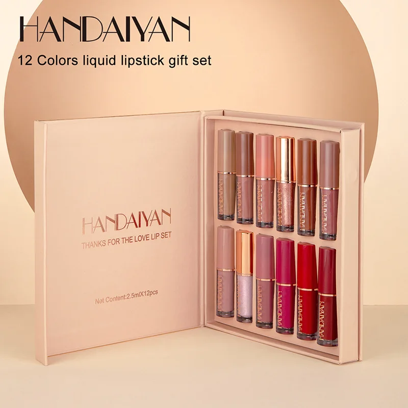 12pcs Moisturizing Liquid Lips - Lip Tint Korean recensie en prijs