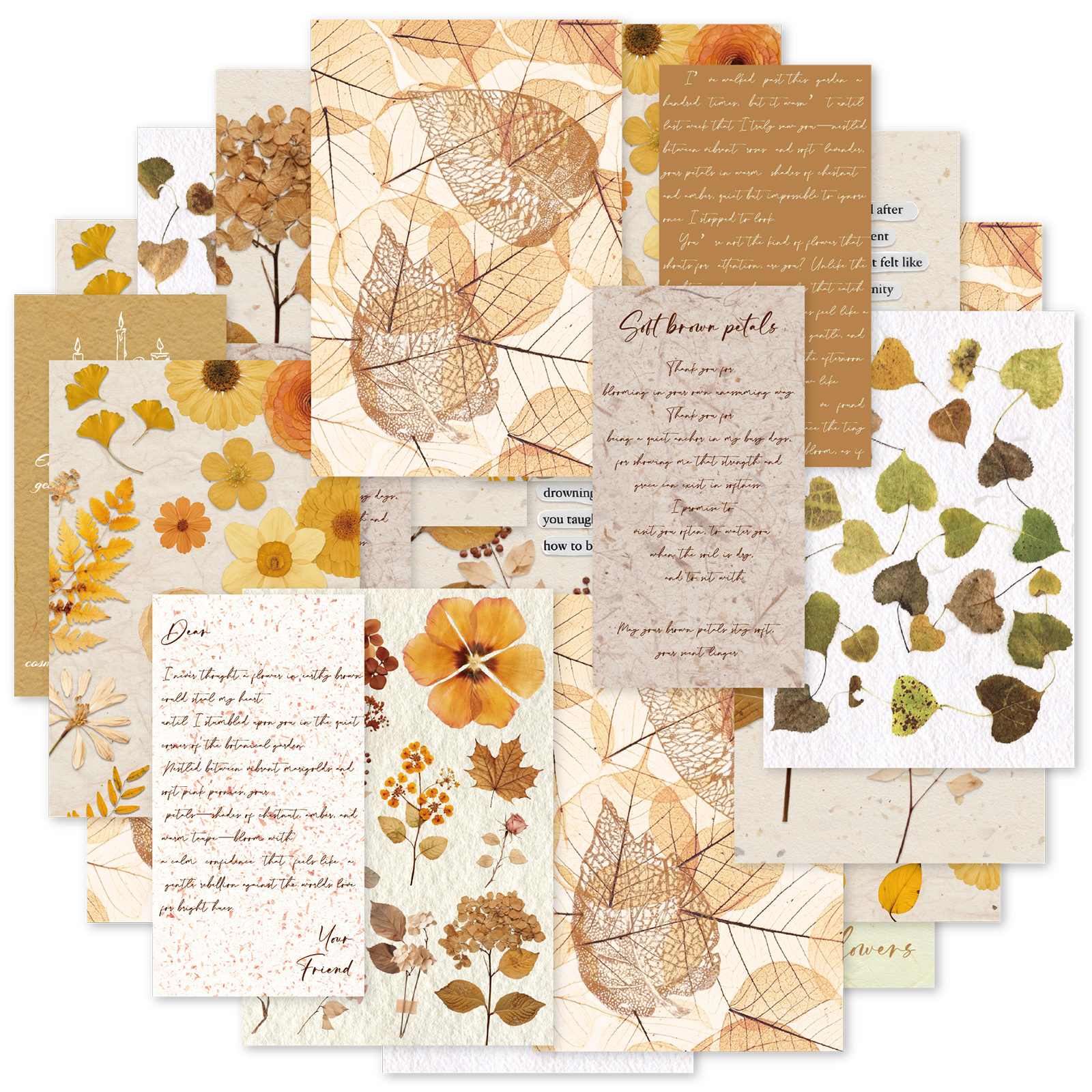 Etori Life 20Pcs Vintage Autum - Korean Lifestyle Book recensie en prijs