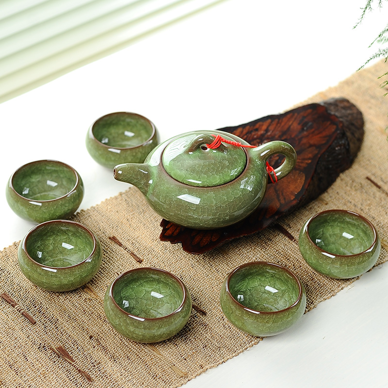 7pcs Ceramic Tea Set with Ice  - Korean Tea Set recensie en prijs