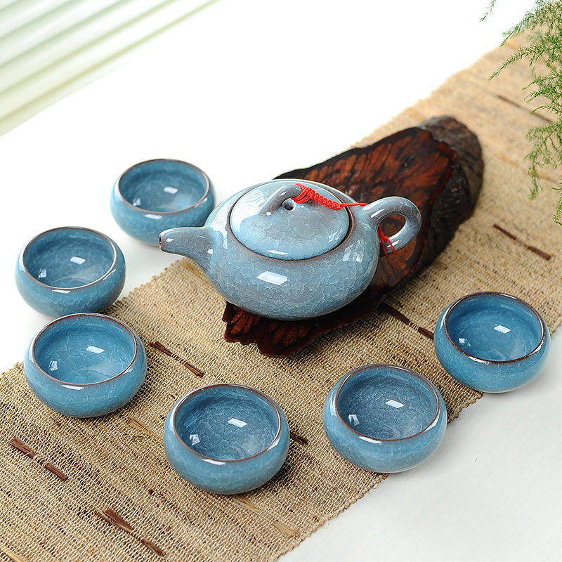 7pcs Ceramic Tea Set with Ice  - Korean Tea Set recensie en prijs