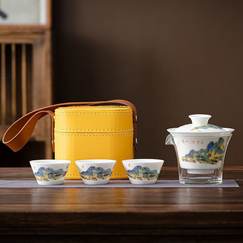 Travel Jade White Porcelain Te - Korean Tea Set recensie en prijs