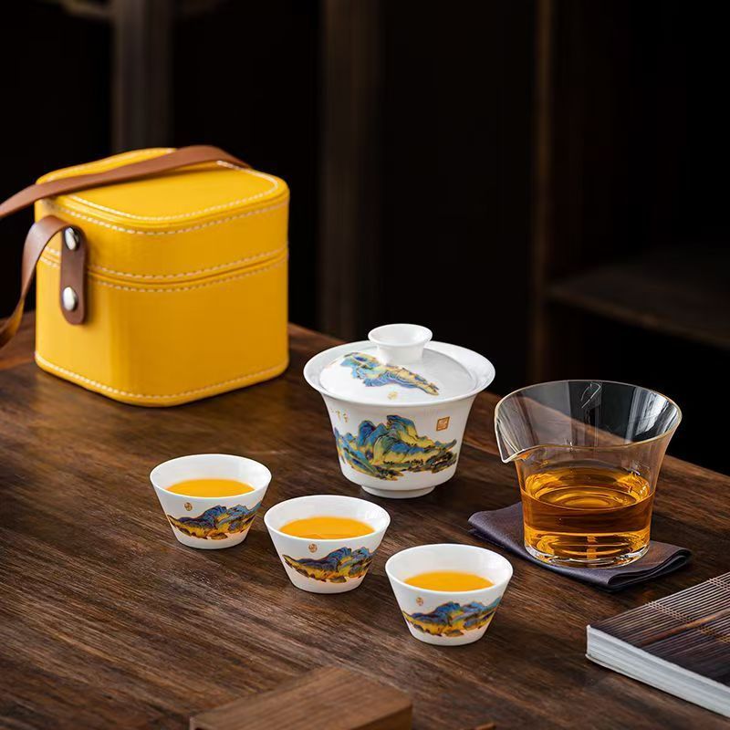 Travel Jade White Porcelain Te - Korean Tea Set recensie en prijs