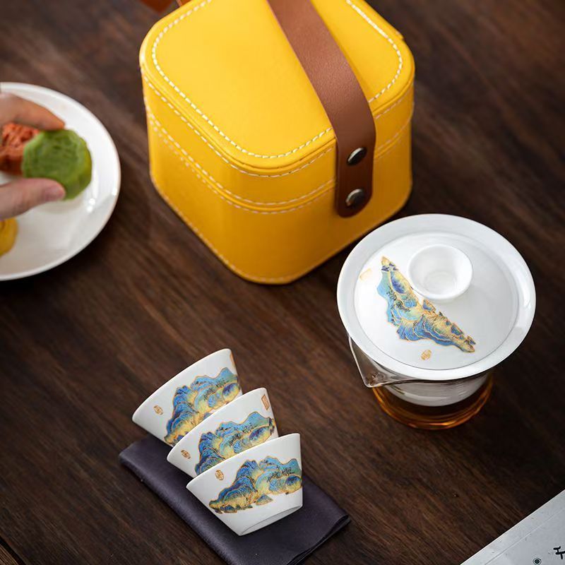 Travel Jade White Porcelain Te - Korean Tea Set recensie en prijs
