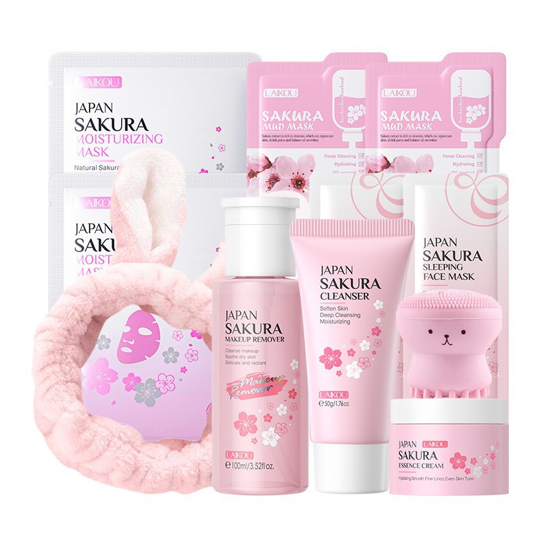 Korean Sakura Skincare Set Hyd - Korean Skincare Routine recensie en prijs