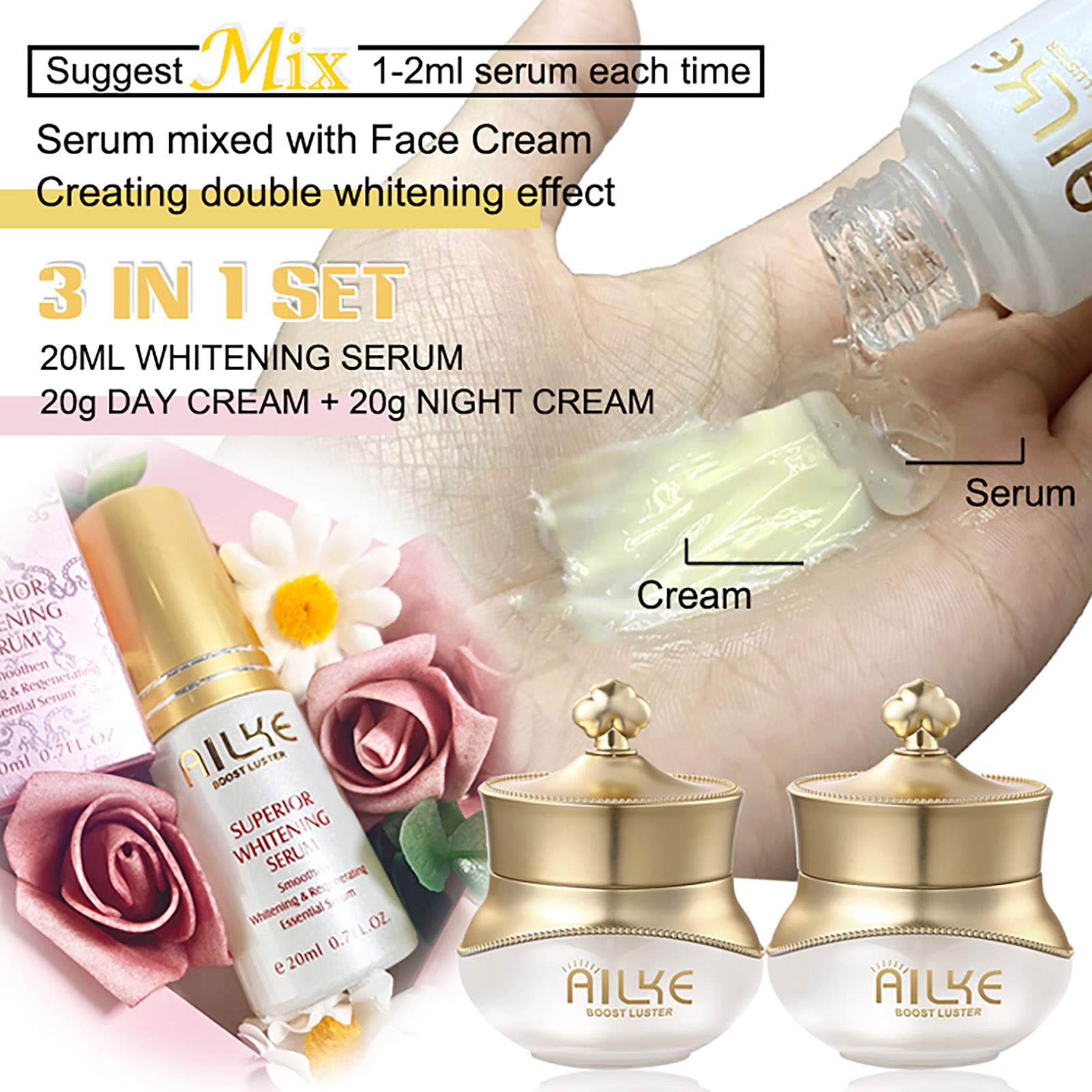 AILKE Whitening Anti-wrinkle F - Korean Skincare Routine recensie en prijs