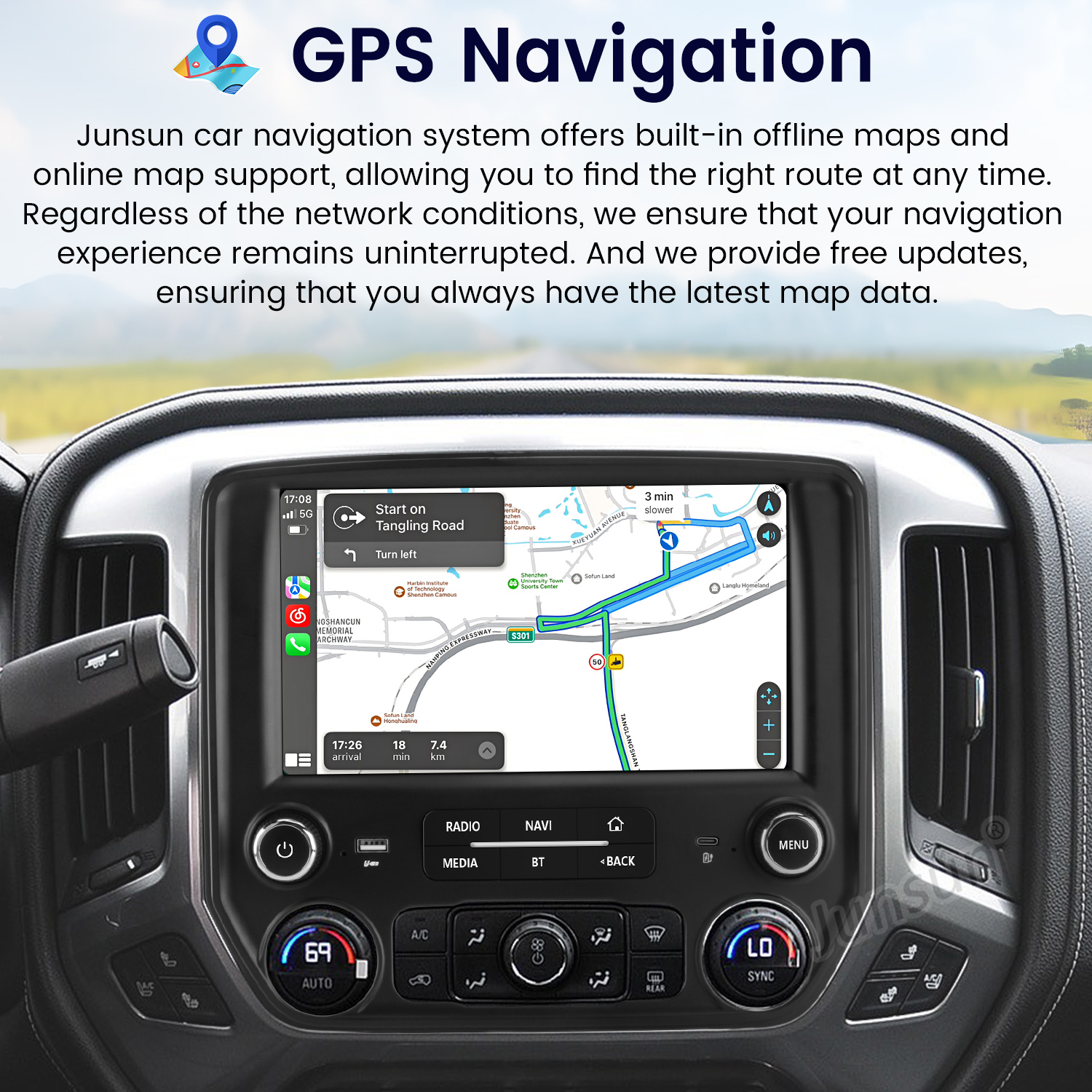 Junsun AI Voice Car Stereo Rad - Korean Lifestyle Products recensie en prijs